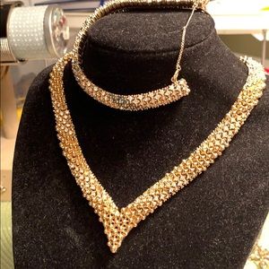 Ciner vintage necklace bracelet